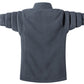 Heren Winter Modieus Fleece Rits Jasje