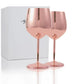 500ML (17 OZ) ROESTVRIJSTALEN WIJNGLAZEN (SET VAN 2)