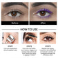 Waterproof mascara met levendige kleuren