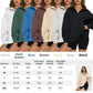 💝Hete verkoop💕Dames Sweatshirt met Ritssluiting en Afhangende Schouders