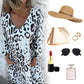 💖Flowy jurk met V-hals en zakken