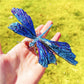 💥🦋AURA TOURMALINE KYANITE DRAGONFLY✨