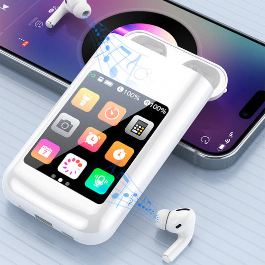 ⌛Beperkte Speciale 📱 Draagbare 3-in-1 Oplader Multimedia Bluetooth Oordopjes