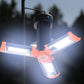 Oplaadbare opvouwbare LED Campinglamp met standaard