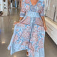 🌸 2026 Lente-Zomer Trend | Elegante bloemen maxi jurk | Vloeiende & vrouwelijke zilhouet 💃【54%】