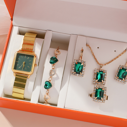 🔥Laatste dag - 50% korting🔥5-in-1 Sprankelende Sieraden Geschenkdoos