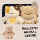 💖Tot 50 % korting!🧸Creatieve schattige dierenknuffels