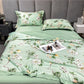 💥Uitverkoop 50% korting🌸Wasbaar Icy Cool Ademend Zomerdekbed 4-delig