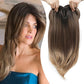 💇 ♀️Topper gelaagde haarstukjes met pony voor vrouwen met dunner wordend haar