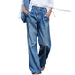 🔥Uitverkoop 50% korting🔥Gewassen casual jeans voor dames