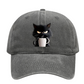 🔥Uitverkoop 50% Korting✨Schattige zwarte kat vintage baseballpet