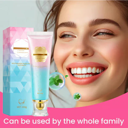 ✨Koop Meer Bespaar Meer!🦷 AQA Tweekleurige Niacinamide Tandpasta | Witmakend voor Gevoelige Tanden