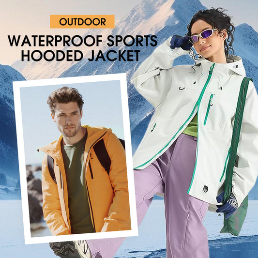 【S-3XL】🍁Waterdichte sportjas met capuchon voor buitengebruik