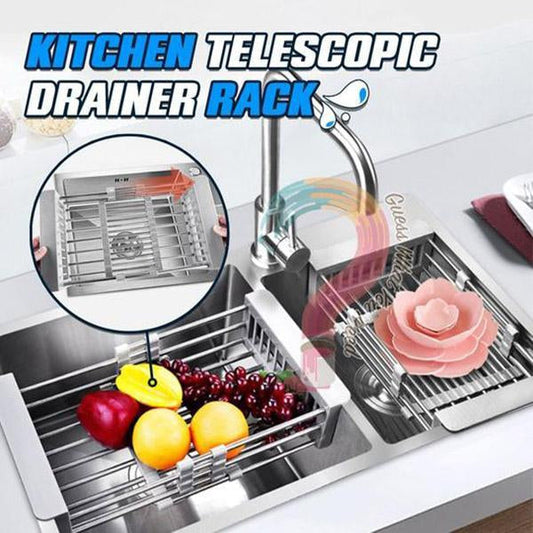 🎅Uitverkoop 50% korting💖Keuken Uitschuifbaar Afdruiprek