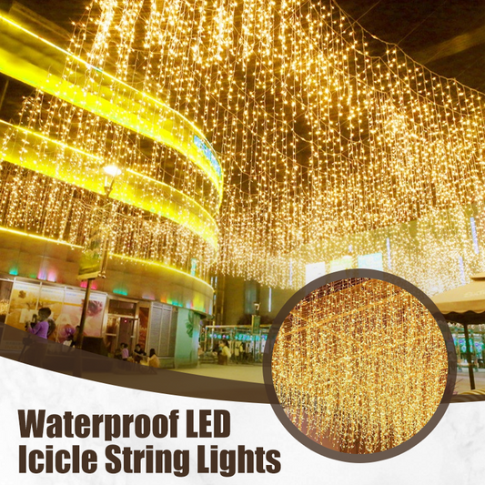 Waterdichte LED-ijspegel-lichtslinger