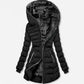 ❄️Dames winterjas met capuchon en pluche voering