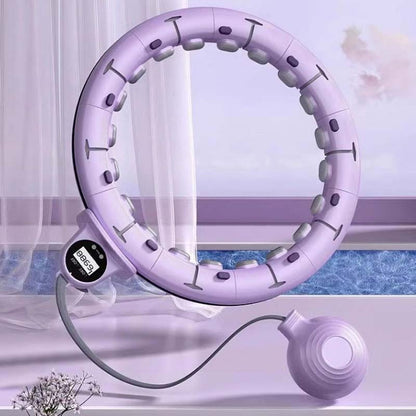 🔥Uitverkoop 50% korting✨Verstelbare slimme hoepel met 360°-massage