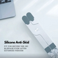 360° draaibare aluminium laptopstandaard - draagbaar, opvouwbaar en in hoogte verstelbaar