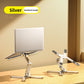 360° draaibare aluminium laptopstandaard - draagbaar, opvouwbaar en in hoogte verstelbaar