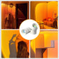 LED-lamp met zonsondergangprojectie, voor fotografie, selfies, feestjes - thuis, slaapkamer, bruiloft, kamperen, Valentijnsdag, Halloween, kerstversiering, zonsonderganglamp