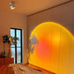 LED-lamp met zonsondergangprojectie, voor fotografie, selfies, feestjes - thuis, slaapkamer, bruiloft, kamperen, Valentijnsdag, Halloween, kerstversiering, zonsonderganglamp