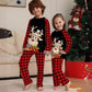 🎄Vroegtijdige kerstactie 49% KORTING🎁Familie rendier print kerstpyjama set