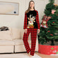 🎄Vroegtijdige kerstactie 49% KORTING🎁Familie rendier print kerstpyjama set