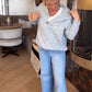 Casual effen top voor dames