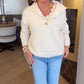 Casual effen top voor dames