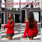 Dames off-shoulder losvallende trui met lange mouwen