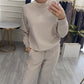 🔥2025 Beperkte tijd 50% korting🔥Damesmode Ronde Hals Tops ＆ Broek 2-Delige Set