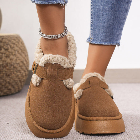 Modieuze, comfortabele schoenen met verdikte zool voor dames