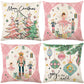 💖Uitverkoop 50% Korting💖Schattige kussenhoes met kerstprint