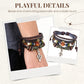 Artistic Adjustable Multi-Layer Beaded Bracelet