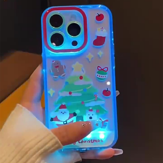 💖Uitverkoop 50% Korting🔥Christmas Light-Up Phone Case