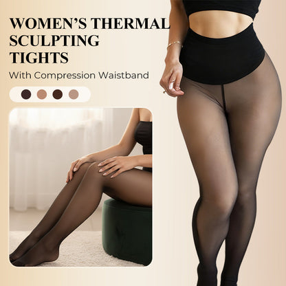 💖Uitverkoop 50% Korting❄️Vormgevende fleece-legging met één naad✨Blijf warm. Zie er gegrepen uit💕