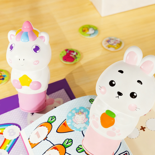 Children Cartoon Sticker Stamp Toy