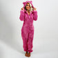 ✨🦊 Ultra-Soft Hooded Onesie voor Lounging – Pluche Stof, Speelontwerp & Comfortabele Pasvorm (Thuis Relaxen Must-Have!)