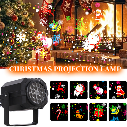 🎅Kerstuitverkoop 49% KORTING🎁Roterende LED-kerstpatroonprojectorlamp