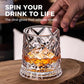 🎁Uitverkoop 50% Korting🔥360° Draaibaar Whiskyglas