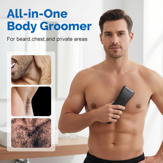📢📢60% KORTING!!✂️Digitale bodytrimmer voor mannen met digitaal display✨