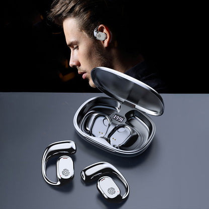 Duurzame Echte Botgeleiding Oorhangende Bluetooth-headset