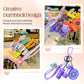 Creative Fitness Themed Keychain