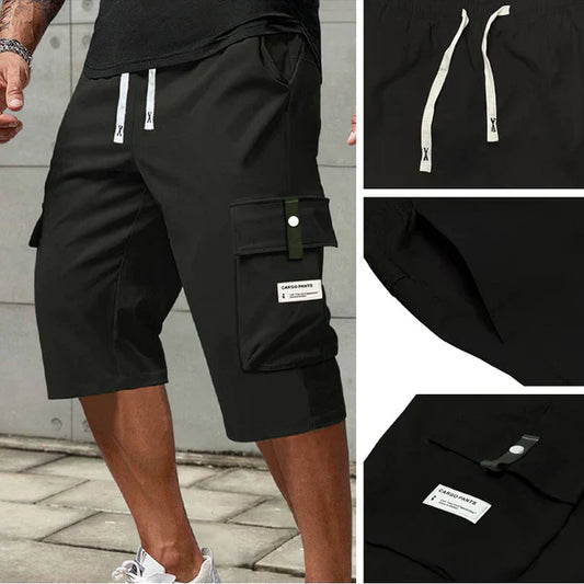 🔥 2026 NIEUWE AANWINSTEN – 50% KORTING! Casual Capribroek met Trekkoord voor Heren 👖