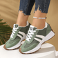 🎁2026 Nieuw binnen 40% KORTING💥✨Dames Nieuwe Lente Herfst Ronde-Neus Dikke Zool Casual Schoenen👟💥