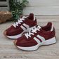 🎁2026 Nieuw binnen 40% KORTING💥✨Dames Nieuwe Lente Herfst Ronde-Neus Dikke Zool Casual Schoenen👟💥