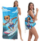 2-in-1 bedrukte strandtas-rugzak