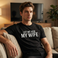Grappig T-Shirt met de opdruk “Let Me Ask My Wife“ voor Heren