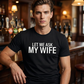 Grappig T-Shirt met de opdruk “Let Me Ask My Wife“ voor Heren