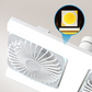 💡🌀 Moderne 2-in-1 LED-plafondventilator met verlichting ✨